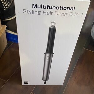 Multifunctional Black and Gray Hair Dryer